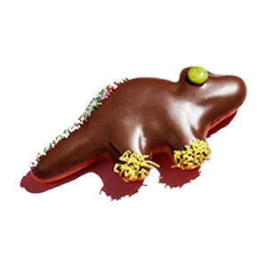 Donut King Chocolate Dinosaur