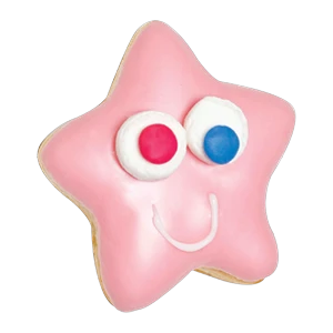 Donut King Twinkle Star Strawberry