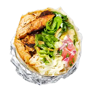 Guzman y Gomez Crispy Chicken Tenders Caesar Burrito