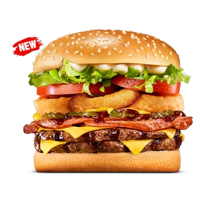 Hungry Jack's Double Cowboy Whopper