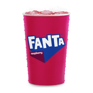 Hungry Jack's Fanta Raspberry