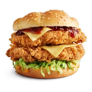 KFC Zinger Stacker Burger