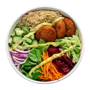 Subway Green Goddess Falafel Rice Bowl