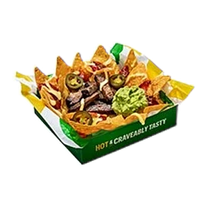 Subway Nachos with Diced Steak